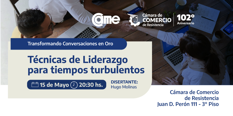 «Transformando conversaciones en oro: Técnicas de Liderazgo para tiempos turbulentos»