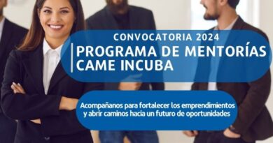 Lanzamiento de la 2ª Edición Nacional del Programa de Mentorías – CAME Incuba