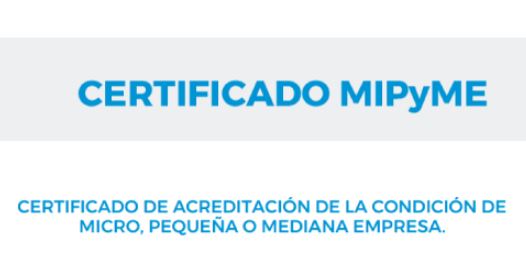 Beneficios de obtener el Certificado MiPyME