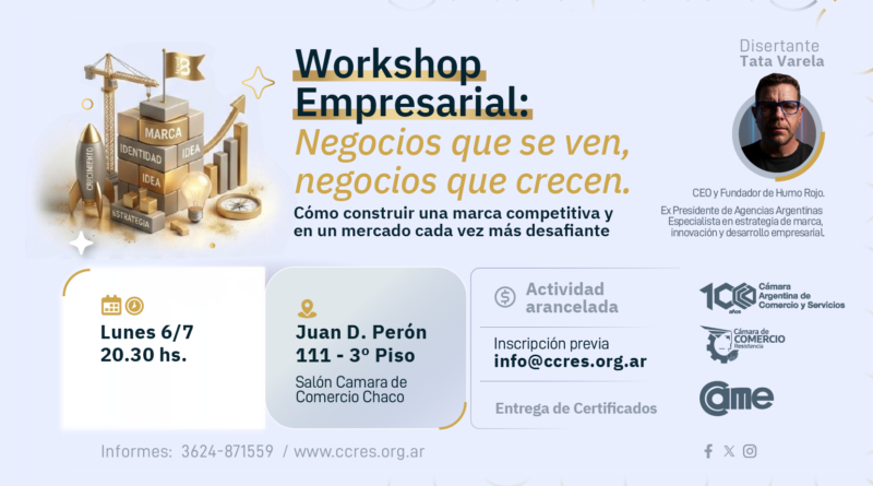 Whorshop Empresarial: “Negocios que se ven, negocios que crecen»