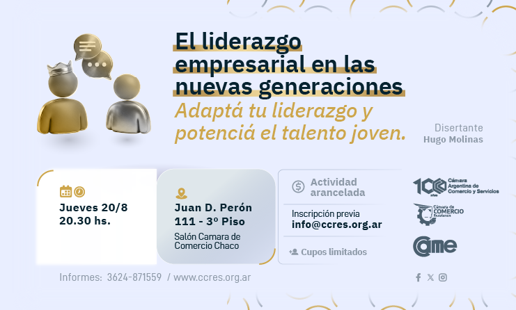 Capacitación: «El liderazgo empresarial en las nuevas generaciones»